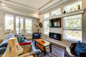 Ocean Shores Retreat with Porch and Canal Views!